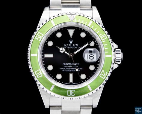 rolex submariner kermit|Rolex Submariner green 50th anniversary.